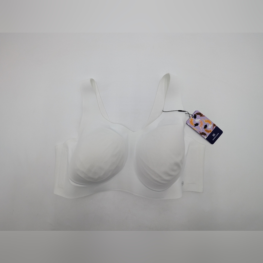 New Honeylove Sz 42 C/D | 2X White Shapewear Breathable Sculpting Bra - Picture 9 of 16